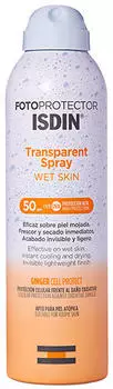Isdin Fotoprotector Transparent Wet Skin SPF 50