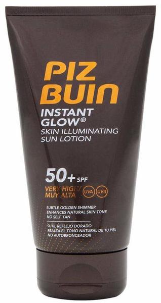 Piz Buin instant Glow Skin Illuminating Sun Lotion SPF 50+ (150ml)