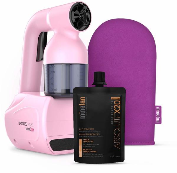 MineTan Bronze Babe Personal Spray Tan Kit Pink (50ml)