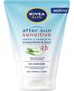 Nivea After-Sun Sun Sensitiv SOS Creme Gel, mit Bio-Aloe Vera und Antioxidans, 175ml,