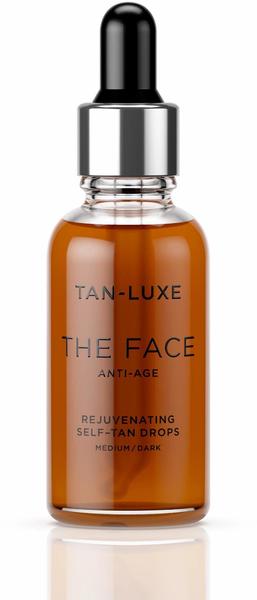 Tan-Luxe The Face Anti-Age Rejuvenating Self-Tan Drops Medium/Dark (30ml)