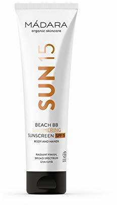 Mádara SUN15 Beach BB Shimmering Sunscreen SPF15 (100ml)