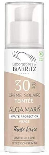 Laboratoires de Biarritz Getönte Sonnencreme LSF50 elfenbein (50ml)