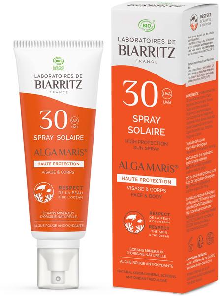 Laboratoires de Biarritz Alga Maris Sunscreen Spray Spf30 (100ml)