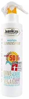 Jean & Len wasserfestes Sonnenspray Sensitiv LSF 50 (250ml)