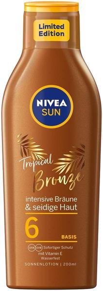 Nivea Sun Tropical Bronze Deep Tan LSF 6 (200ml)