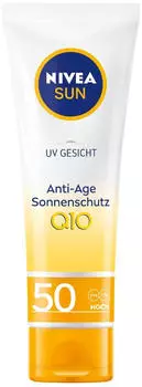 Nivea Sun UV Gesicht Anti-Age Sonnenschutz Q10 LSF50 (50 ml)