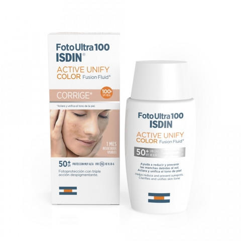 Isdin Foto Ultra 100 Active Unify Color Fusion Fluid SPF 500+ (50 ml)