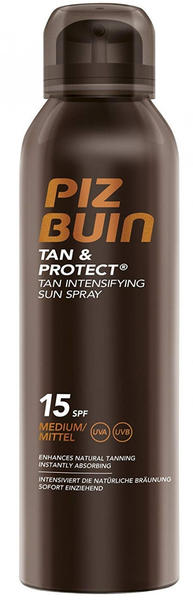Piz Buin Tan & Protect Spray SPF 15 (150 ml)
