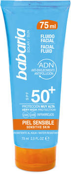 Babaria Sun Facial Fluid Sensitve Skin SPF 50+ (75ml)