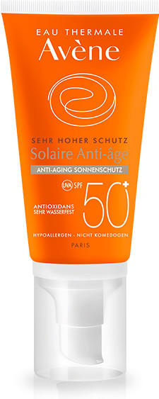Avène SunSitive Anti-Aging Sonnenemulsion SPF 50+ (50ml)