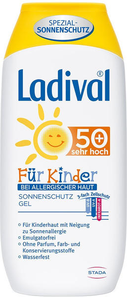 Ladival Allergische Haut Sonnenschutz Gel für Kinder LSF 50+ (200ml) Test -  ❤️ Testbericht.de Juni 2022