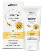 PZN-DE 12555269, Dr. Theiss Naturwaren Hyaluron Sonnenpflege K&ouml;rper LSF 50+ 150 ml,