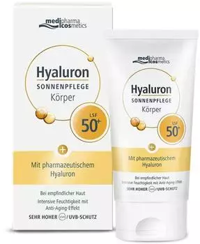 Medipharma Hyaluron Sonnenpflege Körper LSF 50+ (150ml)