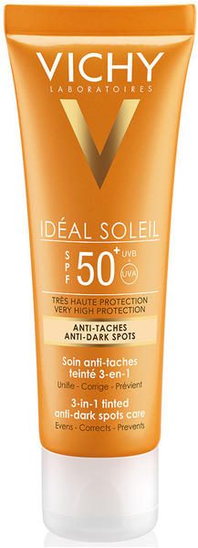Vichy 3 In 1 Tinted Anti-Dark Spots Care SPF 50+ Sun Cream (50ml)