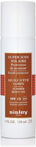 Sisley Cosmetic Super Soin Solaire Summer Body Oil SPF 15 (150ml)