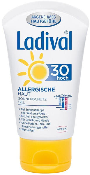 Ladival Allergische Haut Sonnenschutz Gel LSF 30 (50ml) Test TOP Angebote  ab 11,97 € (März 2023)