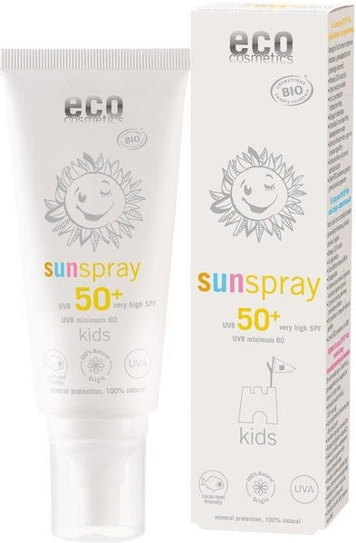 Eco Cosmetics Kids Sonnenspray LSF 50+ (100ml)