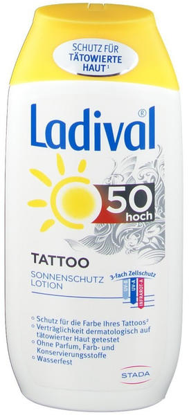 Ladival Tattoo Sonnenschutz Lotion LSF 50 (200ml)