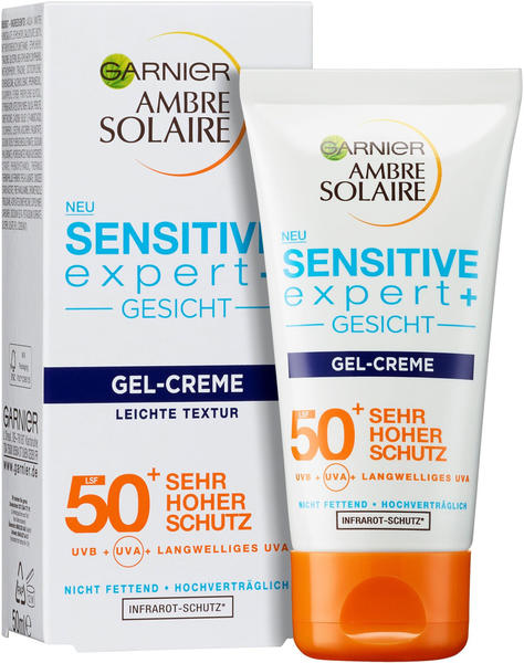 Garnier Sensitive Expert+ Gesicht Gel-Creme LSF 50+ (50ml)