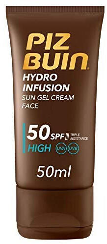 Piz Buin Hydro Infusion Facial Sunscreen SPF 50 (50ml)