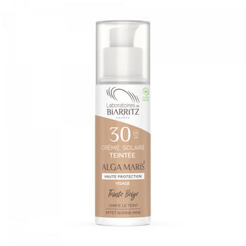 Laboratoires de Biarritz Alga Maris Sonnencreme getönt beige LSF 30 (50ml)