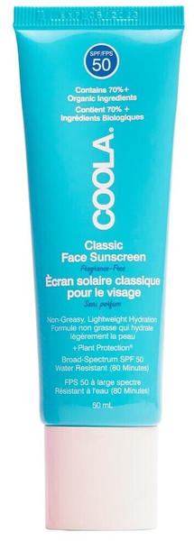 Coola Classic Face Sunscreen Lotion (50ml)
