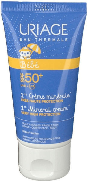 Uriage Baby mineral cream very high protection IP 50+ (50 ml)