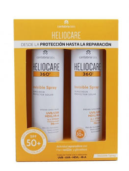 Heliocare 360º Invisible Spray SPF 50+ (2 x 200 ml)