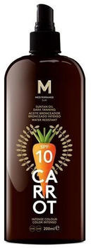 Mediterraneo Sun Carrot Suntan Oil Spf10 (100ml)