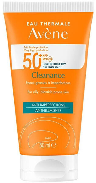 Avène Cleanance SPF50+ For Oily, Blemish Prone Skin (50ml)