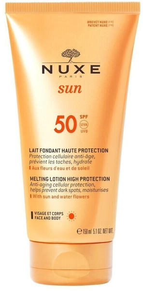 NUXE Sun Melting Lotion High Protection SPF50+ (150ml)