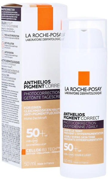 La Roche Posay Pigment Correct Getönte Tagescreme LSF 50+ Light (50ml) Test  TOP Angebote ab 18,65 € (Oktober 2023)