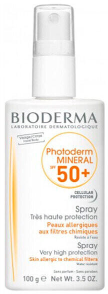 Bioderma Mineral Sunscreen Spray SPF50+ (100g)