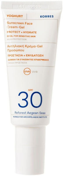 Korres Sunscreen Face Cream-Gel SPF30 (40ml)