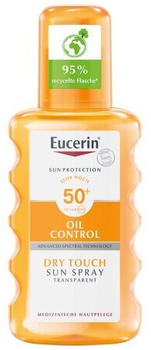 Eucerin Oil Control Sun Spray Transparent LSF 50+ (200ml)