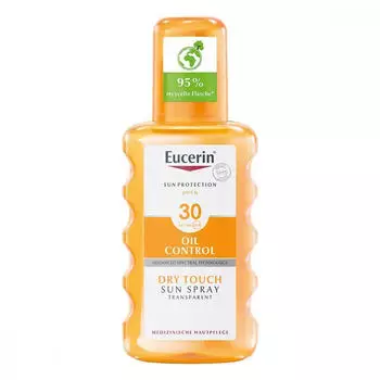 Eucerin Oil Control Sun Spray Transparent LSF 30 (200ml)