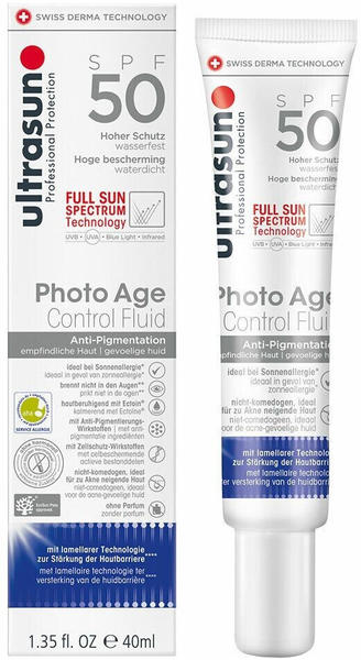 Ultrasun Photo Age Control Fluid Anti-Pigmentation SPF 50 (40ml)