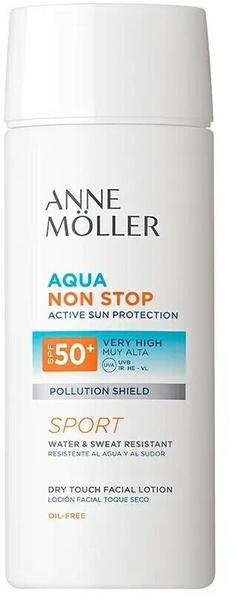 Anne Möller Aqua Non Stop SPF 50+ Dry Touch Facial Lotion (75ml)