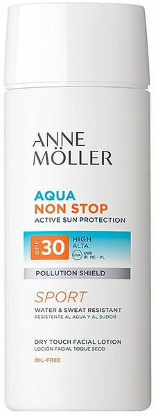 Anne Möller Aqua Non Stop SPF 30 Dry Touch Facial Lotion (75ml)