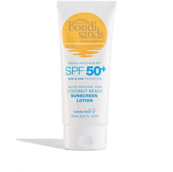 Bondi Sands Sunscreen Lotion Coconut Beach Scent SPF 50 + (150 ml)