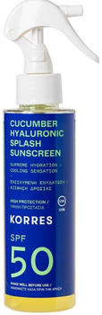Korres Sun Care Cucumber Hyaluronic Splash SPF 50 (150 ml)