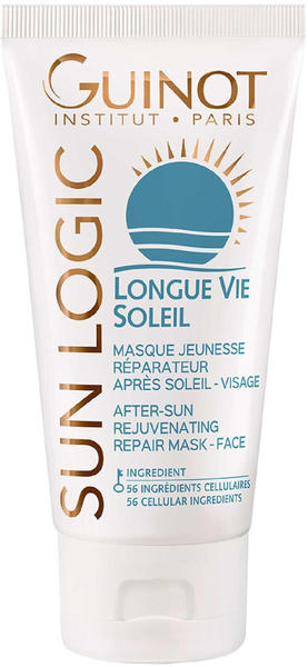 Guinot Longue Vie Soleil - After-Sun Rejuvenating Repair Mask - Face (50ml)