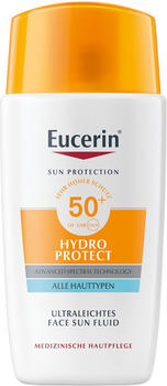 Eucerin Hydro Protect Ultraleichtes Face Sun Fluid LSF 50+ (50 ml)
