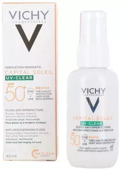 Vichy Capital Soleil UV-Clear SPF 50+Anti-Imperdeczion Sun Fluid (40 ml)