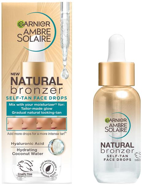 Garnier Ambre Solaire Natural Bronzer Self-Tan Face Drops (30ml)