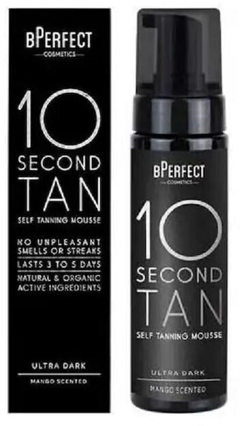 bPerfect Cosmetics bPerfect 10 Second Tan Self Tanning Mousse Ultra Dark (200ml)