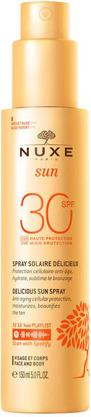 NUXE Sun Delicious Tanning oil for Face and Body Low Protection SPF 30 (150 ml)