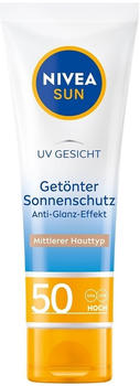 Nivea Getönter Sonnenschutz Mittlerer Hauttyp SPF50 (50ml)