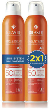 Rilastil Sun System Transparent Spray SPF50+ (2 x 200 ml)
